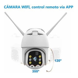 Foto 3 | Foto 3 | Cámara De Seguridad Solar Ptz Fhd Wifi Con Altavoz - Venta Internacional.