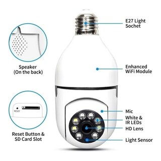 Foto 4 | Foto 4 | Cámara Ip Panorámica Wifi Ambullet Yoosee 360° Surveillance - Venta Internacional.