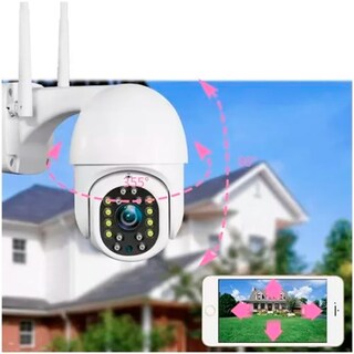 Foto 7 | Foto 7 | Cámara de Seguridad Blanca con Wifi-Venta Internacional