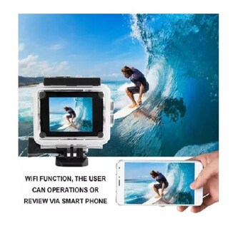 Foto 3 | Foto 3 | Cámara de Acción 4K para Deportes Extremos Resistente al Agua y con Wi-Fi - Venta Internacional