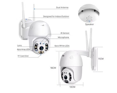 Foto 4 | Foto 4 | Paquete de 2 Cámaras Ip Full Hd - Venta Internacional