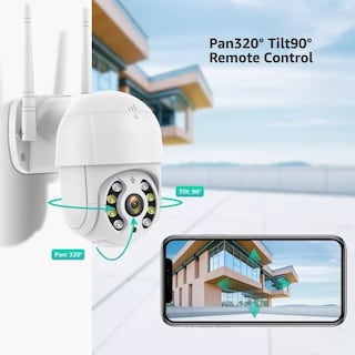 Foto 2 | Foto 2 | Cámara Ip Exterior Inalámbrica Wifi Ptz Impermeable 5.0mp - Venta Internacional