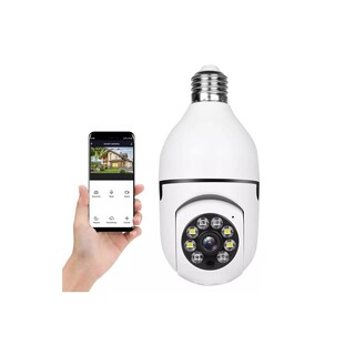 Foto 1 | Foto 1 | Cámara de Seguridad Blanca Panorámica con Wifi-Venta Internacional