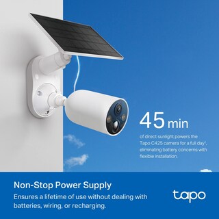 Foto 2 | Foto 2 | Cámara De Seguridad Tp-link Tapo C425 Kit Con Energía Solar - Venta Internacional.