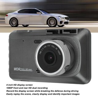 Foto 5 | Foto 5 | Cámara de Salpicadero de Coche Ashata X5 Doble Lente 10 mp 1080p con Monitor de Aparcamiento - Venta Internacional