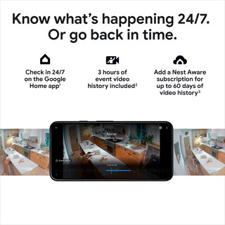 Foto 4 | Foto 4 | Cámara de Seguridad Google 3 Piezas-Venta Internacional