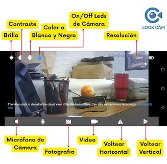Foto 8 | Foto 8 | Mini Cámara Espía Full HD Wifi, Detección De Movimiento, Control Remoto Por App, Ranura Para MicroSD