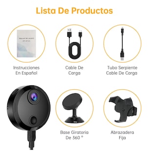 Foto 3 | Foto 3 | Mini Cámara Espía Wifi Recargable 1080p HD