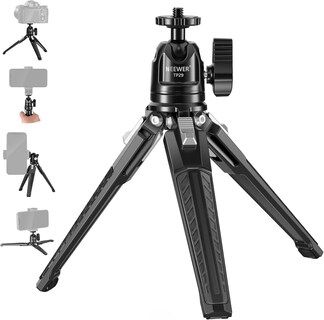 Foto 1 | Foto 1 | Mesa Pequeña De Metal Tripod Neewer Tp29 Con Cabeza Esférica De 360°, 3 Kg - Venta Internacional.