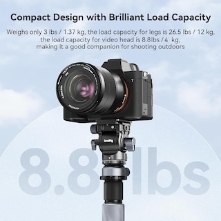 Foto 6 | Foto 6 | Trípode Smallrig 63, Vídeo, Viaje, Fibra De Carbono, 1,3 Kg, Carga 4 Kg - Venta Internacional.