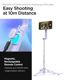 Foto 6 | Foto 6 | Soporte Para Trípode Para Selfies Spigen Magsafe Con Control Remoto Bluetooth - Venta Internacional.