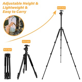Foto 2 | Foto 2 | Trípode De Cámara Mosiso 164 5 Cm Con Cabezal Esférico Para Canon Nikon Sony - Venta Internacional.