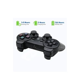 Foto 2 | Foto 2 | Control Inalámbrico Eo Safe Imports Esi-8186 Compatible con Ps3 + Cable de Carga Negro