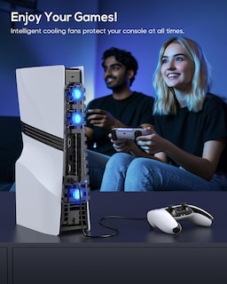 Foto 7 | Foto 7 | Ventilador De Refrigeración Automática Klipdasse Para Ps5 Pro/slim Con Puerto Usb 3.0 - Venta Internacional.