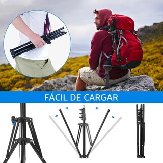 Foto 2 | Foto 2 | Tripie Base Eo Safe Imports ESI-093 para Cámara Móvil Proyector color Negro