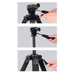 Foto 4 | Foto 4 | Tripie Para Fotografía Y Video Para Camaras Negro Con Rojo