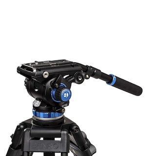 Foto 1 | Foto 1 | Cabezal De Vídeo Fluid Video Head Benro S6 Pro Con Base Plana, 6 Escalones - Venta Internacional.