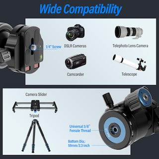 Foto 7 | Foto 7 | Cabezal Esférico Para Trípode Sirui Am-40 Perfil Bajo Carga De 25 Kg - Venta Internacional.