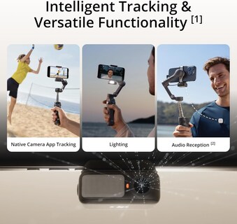 Foto 2 | Foto 2 | Estabilizador De Cardán Dji Osmo Mobile 7p Con Micrófono Mini Tx Negro - Venta Internacional.