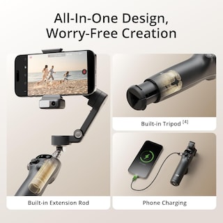Foto 5 | Foto 5 | Estabilizador De Cardán Dji Osmo Mobile 7p Con Micrófono Mini Tx Negro - Venta Internacional.