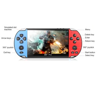Foto 2 | Foto 2 | X7 Plus Consola De Videojuegos 8gb Hd Pantalla 5.1 Pulgadas Reproductor De Juegos Portátil