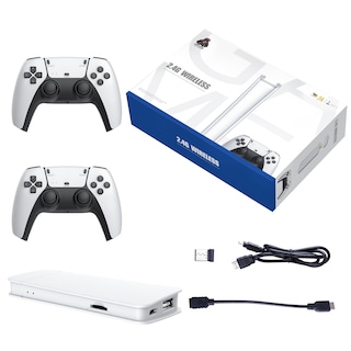 Foto 8 | Foto 8 | Consola De Videojuegos M8 Pro , 128g, 2,4g, Doble Tv, Variedad De Consolas De Juegos Clásicas, Controladores Inalámbricos