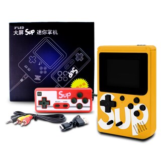 Foto 1 | Foto 1 | Consola Retro Sup Más De 4000 Juegos Con Control- Amarillo