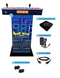 Foto 3 | Foto 3 | Tablero Arcade Ultra Pro Led Con Pedestal