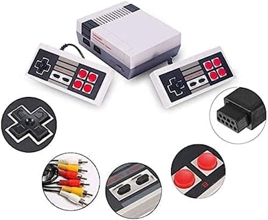 Foto 1 | Foto 1 | Consola Retro Clásica, Mini Consola De Juegos Retro, Salida Av De 8 Bits Mini Consola De Videojuegos Integrada 620 Juegos Con 2