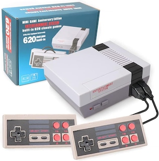 Foto 3 | Foto 3 | Consola Retro Clásica, Mini Consola De Juegos Retro, Salida Av De 8 Bits Mini Consola De Videojuegos Integrada 620 Juegos Con 2