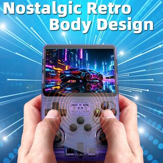 Foto 2 | Foto 2 | Consola De Juegos Portátil R36s Retro De 3,5 Pulgadas, Más De 15 000 Juegos, 32 Gb+64 Gb - Venta Internacional.