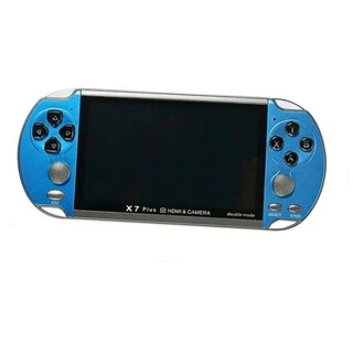 Foto 1 | Foto 1 | Consola de Videojuegos X7 Plus 8gb HD Pantalla 5.1 Pulgadas Reproductor de Juegos Azul