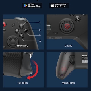 Foto 7 | Foto 7 | Controlador Profesional Inalámbrico Gamesir T4 Cyclone Pro Para Switch - Venta Internacional.