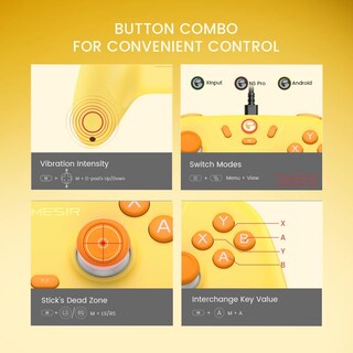 Foto 6 | Foto 6 | Controlador Inalámbrico Gamesir Nova Lite 2.4g Para Pc Con Windows - Venta Internacional.