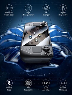 Foto 2 | Foto 2 | Protector De Pantalla Jsaux Ultra Hd Glass Steam Deck De 7 Pulgadas, Paquete De 2 - Venta Internacional.