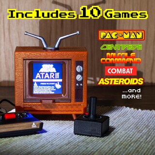 Foto 3 | Foto 3 | Miniconsola De Juegos Retro Tiny Arcade Atari 2600 Con 10 Juegos - Venta Internacional.
