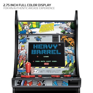 Foto 2 | Foto 2 | Mini Máquina Recreativa My Arcade Micro Player Heavy Barrel - Venta Internacional.