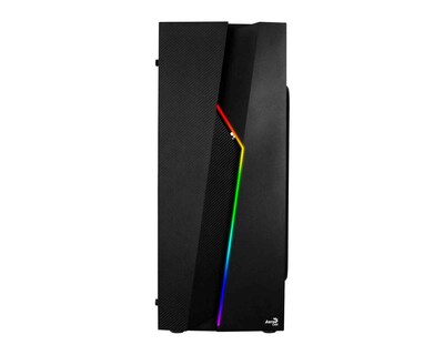 Foto 1 | Foto 1 | Gabinete Aerocool Bolt color Negro RGB Atx S/Fuente Acrílico USB 3.0 de 3.5 mm