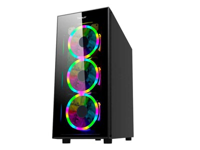 Foto 2 | Foto 2 | Gabinete Ocelot Cs-672 Gamer Atx color Negro