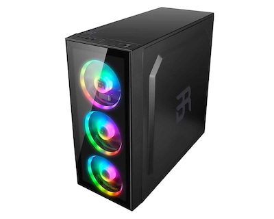 Foto 1 | Foto 1 | Gabinete Balam Rush Dragon Fly Rgb Atx S/fuente Cristal Br-929561 color Negro