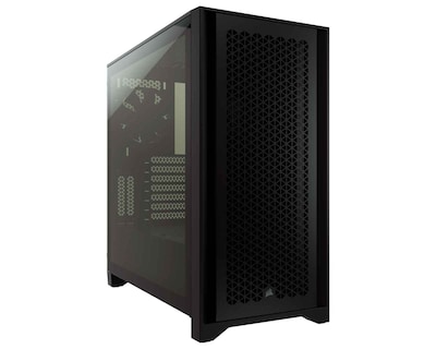 Foto 1 | Foto 1 | Gabinete Corsair Airflow 4000d Atx Cristal Miditower Cc-9011200-ww color Negro