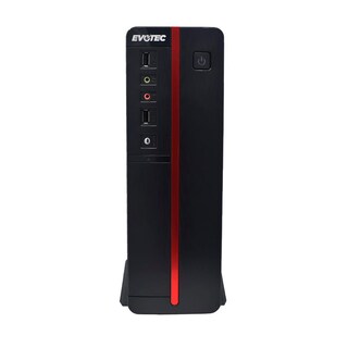 Foto 1 | Foto 1 | Gabinete Evotec Slim Viena Micro Atx Fuente 600w color Rojo Ev-1011