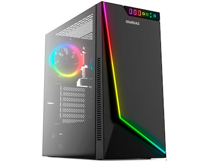 Foto 1 | Foto 1 | Gabinete Gamer Gamdias Argus M1 Eatx Rgb Cristal Templado