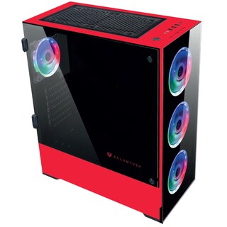 Foto 1 | Foto 1 | Gabinete Gamer Balam Rush Thinos BR-932257 color Rojo Gsx9000 E-atx 4 Fan Argb