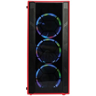 Foto 2 | Foto 2 | Gabinete Gamer Balam Rush Kronos Gsx6000 4 Fan Argb Br-932363 color Rojo