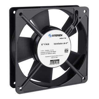 Foto 1 | Foto 1 | Ventilador Metálico Steren de 6'' 117 Vca Vn6a-117m