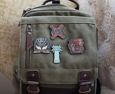 Foto 5 | Foto 5 | Set De Alfileres Esmaltados Monster Hunter: World Nergigante Rathalos X4 - Venta Internacional.