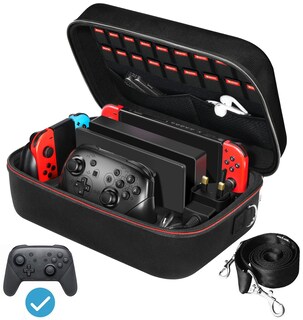 Foto 1 | Foto 1 | Funda De Transporte Ivoler Para Nintendo Switch Oled Negra - Venta Internacional.