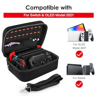 Foto 2 | Foto 2 | Funda De Transporte Ivoler Para Nintendo Switch Oled Negra - Venta Internacional.