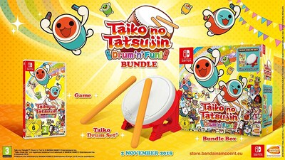 Foto 1 | Foto 1 | Nintendo Switch Taiko No Tatsujin ¡batería Y Diversión! ¡paquete! - Venta Internacional.